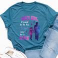 Dad's Girl I Used To Be His Angel Now He Is Mine Daughter Bella Canvas T-shirt Heather Deep Teal