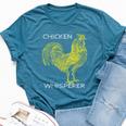 Farmer Ideas For Chicken Lover Backyard Farming Bella Canvas T-shirt Heather Deep Teal