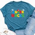 Fathers Day Uncle From Niece Nephew Sister Brother Bella Canvas T-shirt Heather Deep Teal