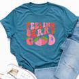 Feeling Berry Good Strawberry Festival Season Girls Bella Canvas T-shirt Heather Deep Teal