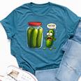 Pickle Surprise Of Sliced Pickles Pickle Women Bella Canvas T-shirt Heather Deep Teal