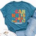 Special Education Teacher I Can Write A Goal For That Bella Canvas T-shirt Heather Deep Teal