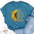 Sunflower Data Manager Bella Canvas T-shirt Heather Deep Teal