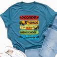 Goodbye 8Th Grade Summer Graduation Teacher Kid Bella Canvas T-shirt Heather Deep Teal