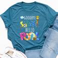 Goodbye School Hello Pool Summer Time Student Teacher Bella Canvas T-shirt Heather Deep Teal