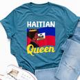 Haitian Queen Haiti Independence Flag 1804 Women Bella Canvas T-shirt Heather Deep Teal