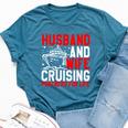 Husband And Wife Cruising Partners For Life Couple Cruise Bella Canvas T-shirt Heather Deep Teal