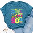 Just A Girl Who Loves The 90S Party 90S Outfit 1990S Costume Bella Canvas T-shirt Heather Deep Teal