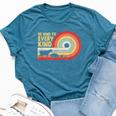 Be Kind To Every Kind Vegan Vegetarian Animal Rights Retro Bella Canvas T-shirt Heather Deep Teal
