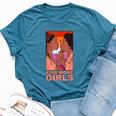 Kiss More Girls Black Lesbian Cute Lgbt Pride Month Bella Canvas T-shirt Heather Deep Teal