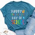 Math Formula 100 Days Of School Math Teacher 100Th Day Bella Canvas T-shirt Heather Deep Teal