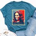 Michelle Obama Black Black History Month Bella Canvas T-shirt Heather Deep Teal