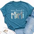 Mimi One Loved Mimi Mother's Day Bella Canvas T-shirt Heather Deep Teal