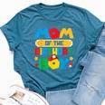 Mom Of The Birthday Boy Game Gaming Mom And Dad Family Bella Canvas T-shirt Heather Deep Teal