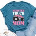 Monster Truck Mom Truck Lover Mom Bella Canvas T-shirt Heather Deep Teal