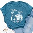 Mother Son Cruise 2024 Family Mom Son Matching Vacation Trip Bella Canvas T-shirt Heather Deep Teal