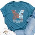 Multiple Sclerosis Butterfly Ms Warrior Women Bella Canvas T-shirt Heather Deep Teal