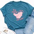 Pct Valentine's Day Cna Fall Risk Falling For You Healthcare Bella Canvas T-shirt Heather Deep Teal