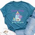 Poppin Bottles For New Years Labor And Delivery Nurse Bella Canvas T-shirt Heather Deep Teal