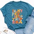 In My Prek Field Trip Era Groovy Prek Field Day 2024 Teacher Bella Canvas T-shirt Heather Deep Teal