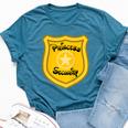 Princess Security Guard Family Birthday Dad Mom Daughter Bella Canvas T-shirt Heather Deep Teal