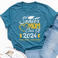 Proud Senior Mom Class Of 2024 I'm Not Crying You're Crying Bella Canvas T-shirt Heather Deep Teal