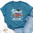 Proud Senior Mom Class Of 2024 I'm Not Crying You're Crying Bella Canvas T-shirt Heather Deep Teal