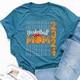 Senior Mom 2024 Basketball Class Of 2024 Graduation Bella Canvas T-shirt Heather Deep Teal