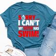 Sorry My Sister Has Swim Swim Brother Or Sister Bella Canvas T-shirt Heather Deep Teal