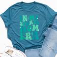 In My Sports Mom Era Groovy Mom Life Mama Happy Mother's Day Bella Canvas T-shirt Heather Deep Teal