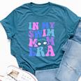 In My Swim Mom Era Swimming Swimmer Mom Life Mother's Day Bella Canvas T-shirt Heather Deep Teal