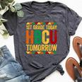 1St Grade Today Hbcu Tomorrow Historical Black Bella Canvas T-shirt Heather Dark Grey