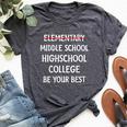 2024 Elementary School Graduation 6Th Grade Graduate Bella Canvas T-shirt Heather Dark Grey