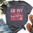 In My 21St Birthday Era Girl Boy 21 Years Old Birthday 21St Bella Canvas T-shirt Heather Dark Grey