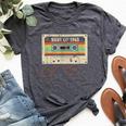 Best Of 1965 Vintage Cassette 59Th Birthday Women Bella Canvas T-shirt Heather Dark Grey