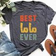 Best Mama Or Mother Arabic Calligraphy Mother's Day Bella Canvas T-shirt Heather Dark Grey