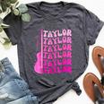 Birthday Taylor First Name Personalized Birthday Party Bella Canvas T-shirt Heather Dark Grey