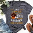 Black Aries Birthday I'm A April Girl Melanin Bella Canvas T-shirt Heather Dark Grey