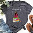 Black Girl Graduation Senior Class Of 2024 Graduate Women Bella Canvas T-shirt Heather Dark Grey