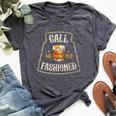 Call Me Old Fashioned Whiskey Lover Cocktail Drinker Vintage Bella Canvas T-shirt Heather Dark Grey