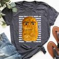 Chicken Nugget Meme Bella Canvas T-shirt Heather Dark Grey