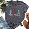 Christmas Outfits For And Xmas Bella Canvas T-shirt Heather Dark Grey