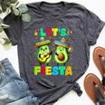 Cinco De Mayo For Boys Girls Mexican Fiesta Bella Canvas T-shirt Heather Dark Grey