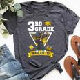 Dabbing Graduation Boy 3Rd Grade Nailed It Class Of 2024 Bella Canvas T-shirt Heather Dark Grey