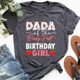 Dada Of The Berry First Birthday Girl Sweet Strawberry Bday Bella Canvas T-shirt Heather Dark Grey