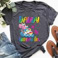 Daddy Of The Birthday Girl Rolling Skate Family Party Bella Canvas T-shirt Heather Dark Grey