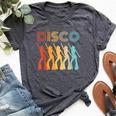 Disco Diva Themed Party 70S Retro Vintage 70'S Dancing Queen Bella Canvas T-shirt Heather Dark Grey