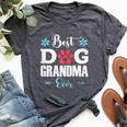 Dog Lover Best Dog Grandma Ever Dogs Owner Pet Animals Bella Canvas T-shirt Heather Dark Grey