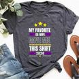 My Favorite Ex Wife Gave Me This Ex Husband Wife 2024 Bella Canvas T-shirt Heather Dark Grey