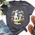 Fresno Nightcrawlers Haunted Walking Pants Cryptid Bella Canvas T-shirt Heather Dark Grey